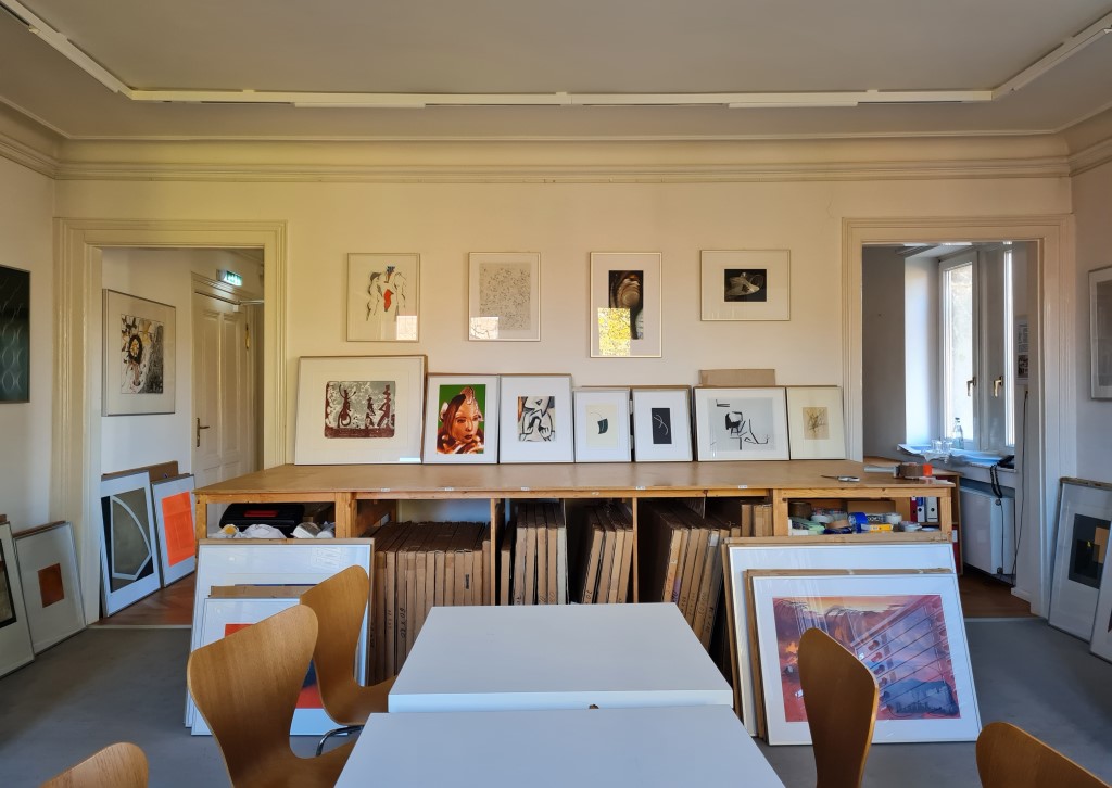 Artothek, Raumansicht 