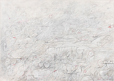 Walter Hanel: Die Stadt (982), Zeichnung 1990