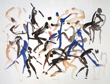 Wilhelm Gorré, Szene aus „Milovan”, 1972